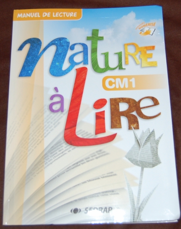 Nature à lire CM1, SEDRAP (manuel de lecture)